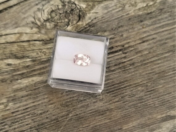 Ceylon Pink Sapphire 7.5x5.2 mm Cushion Shape