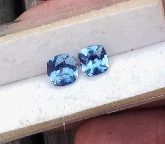 Ceylon Blue Sapphire 6.5 MM Square Cushion