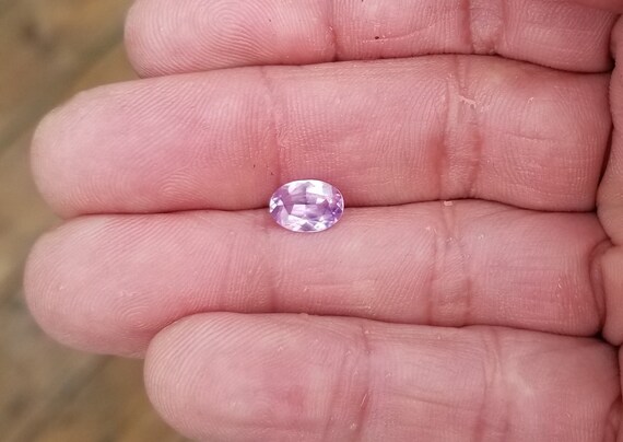 Natural Purplish Pink Sapphire Oval Shape for Jewelry, Ceylon Pink Sapphire, September Birthstone Anniversary Gift, Free Shipping to USA