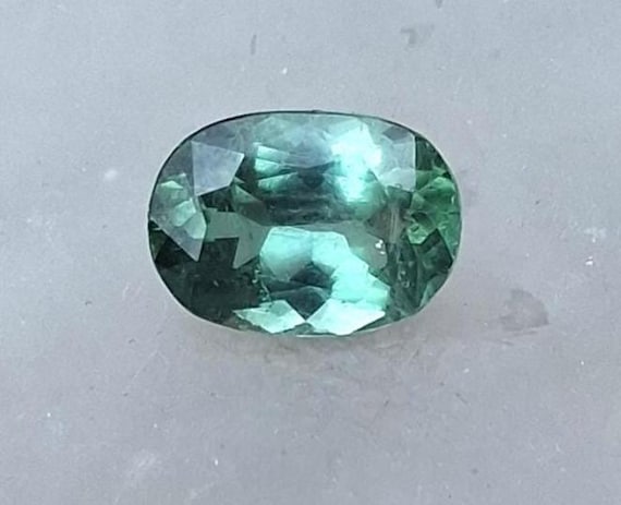 Paraiba Color Tourmaline 6.45 Cts Precision Cut Gemstone