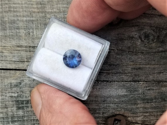 Ceylon Indigo Blue Sapphire 7 MM Round