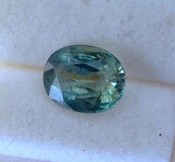 Ceylon Natural Blue Green Sapphire 2.09 Cts September Gemstone