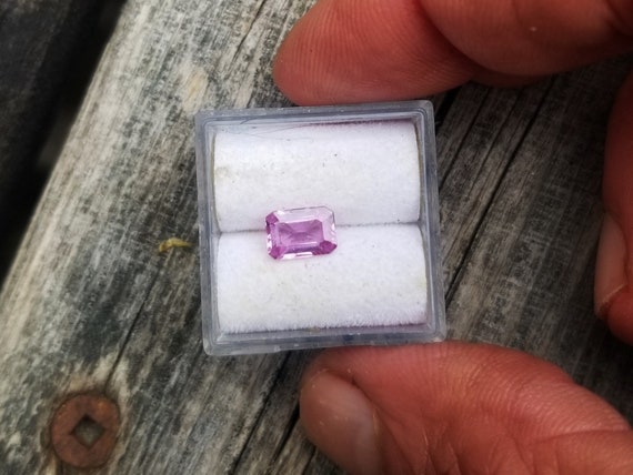 Ceylon Pink Sapphire for Engagement Ring, September Birthstone for Jewelry Gift for Her Anniversary, Free Shipping