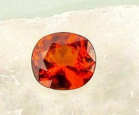 Spessartite Garnet 4.58cts Cushion Cut