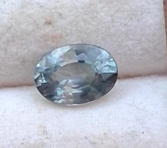 Natural Montana Pastel Blue Sapphire 7x5mm Oval for Jewelry