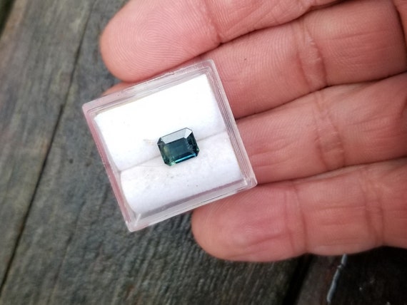 Ceylon Natural Blue Green Sapphire 1.17 Cts