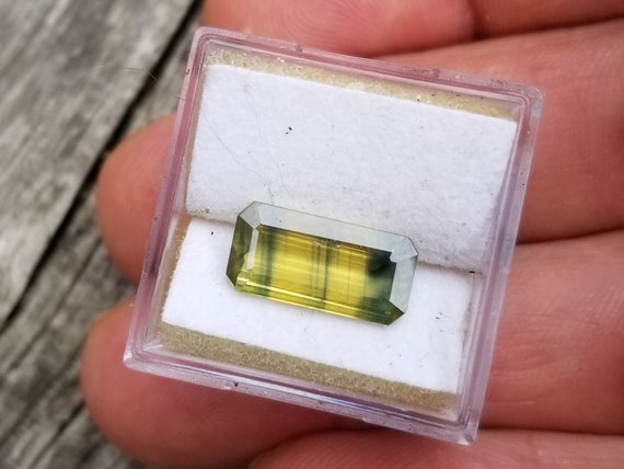 One of a Kind Parti Color Sapphire September Birthstone for Gemstone Collectors
