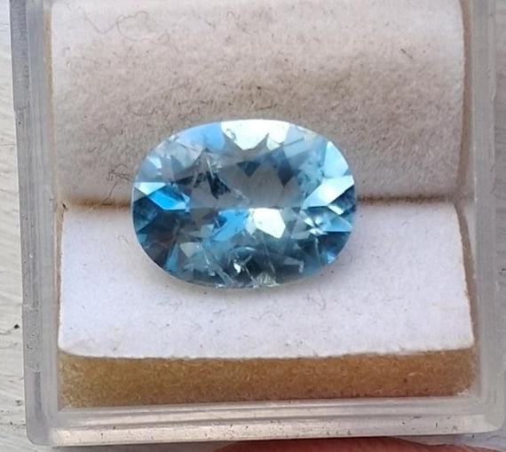 Natural Aquamarine 2.85 Cts Oval March Birthstone