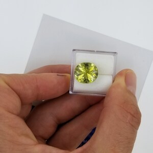 Tourmaline Avocado Color 6.14cts Loose Gemstone for Fine Jewelry image 6