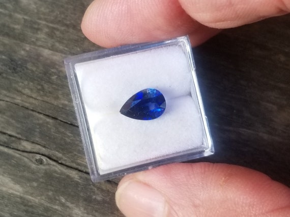 Fine Blue Sapphire for Engagement Ring, September Gemstone for Anniversary Jewelry