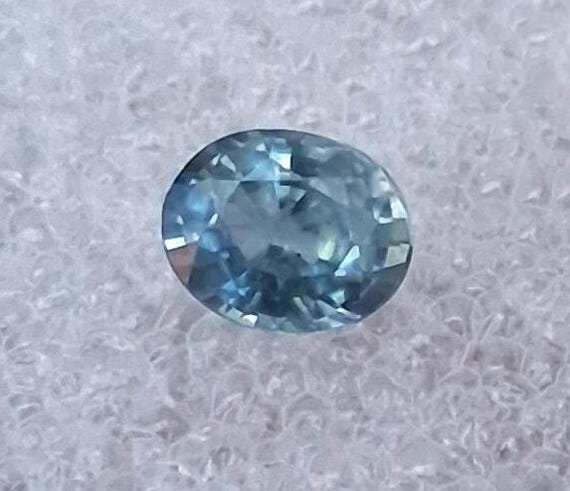 Natural Montana Oval Blue Sapphire from Montana, USA