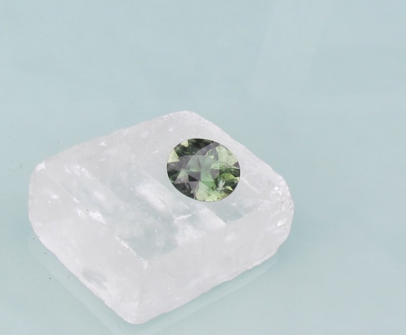 Green Tourmaline  15.6 x 12.9 mm Precision Cut Loose Gemstone