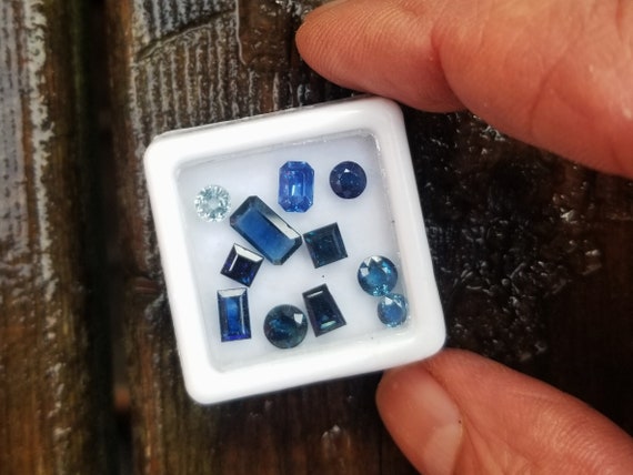 Natural Blue Sapphire Collection 6.18 cts September Gemstone