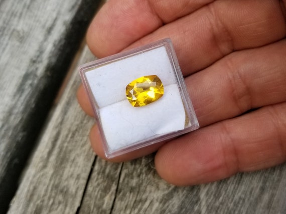 Ceylon Yellow Sapphire for Bridal Ring, September Birthstone for Women Jewelry, Free Shipping to North America