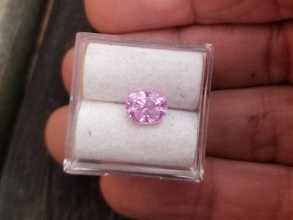 Natural Pink Sapphire for Custom Jewelry, One of a Kind Sapphire Color, September Birthstone Anniversary Gift, Free Shipping