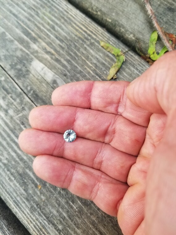 Mint Green Sapphire for Engagement Ring, September Birthstone for Anniversary Jewelry, Free Shipping