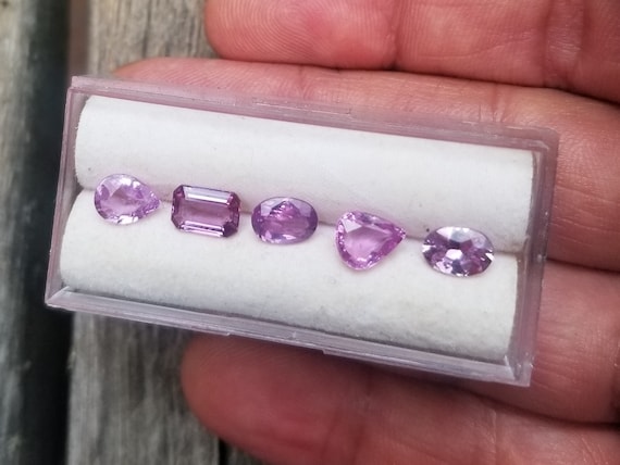 Sapphire Collection September Birthstone for Jewelry Making, One of a Kind Color Sapphire for Earrings