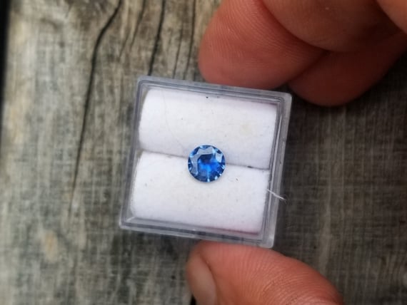 Blue Sapphire for Engagement Ring, Natural Sapphire Anniversary Gift for Her, September Birthstone for Jewelry, Free Shipping
