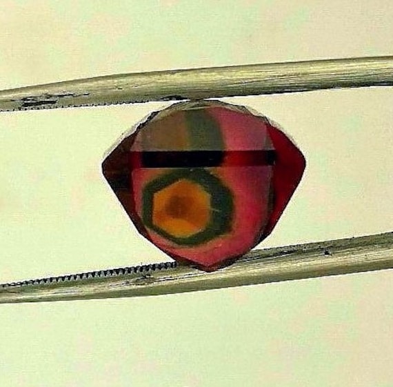 Unique Pink Watermelon Tourmaline Collector Piece for Gemstone Collectors or Museum Display Piece
