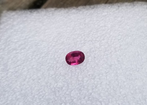 Natural Ruby 1ct Oval July Birthstone