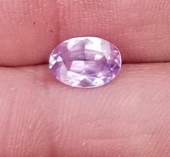 Natural Purplish Pink Sapphire Oval Shape for Jewelry, Ceylon Pink Sapphire, September Birthstone Anniversary