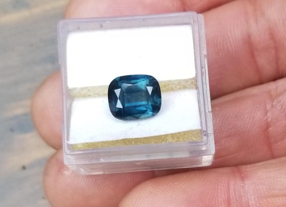 Cushion Peacock Sapphire for Engagement Ring, September Birthstone for Custom Made Jewelry, Free Shipping