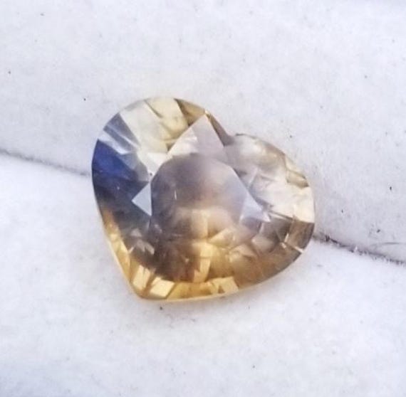 Heart Shape Multicolor Sapphire September Birthstone for Pendant