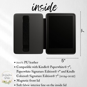 ボヘミアンデザートKindleケース、南西部のサボテンフローラルKindleカバー、幾何学模様のアステカKindleスリーブ、かわいいKindle Paperwhiteケースギフト（彼女へのプレゼント） 画像 6