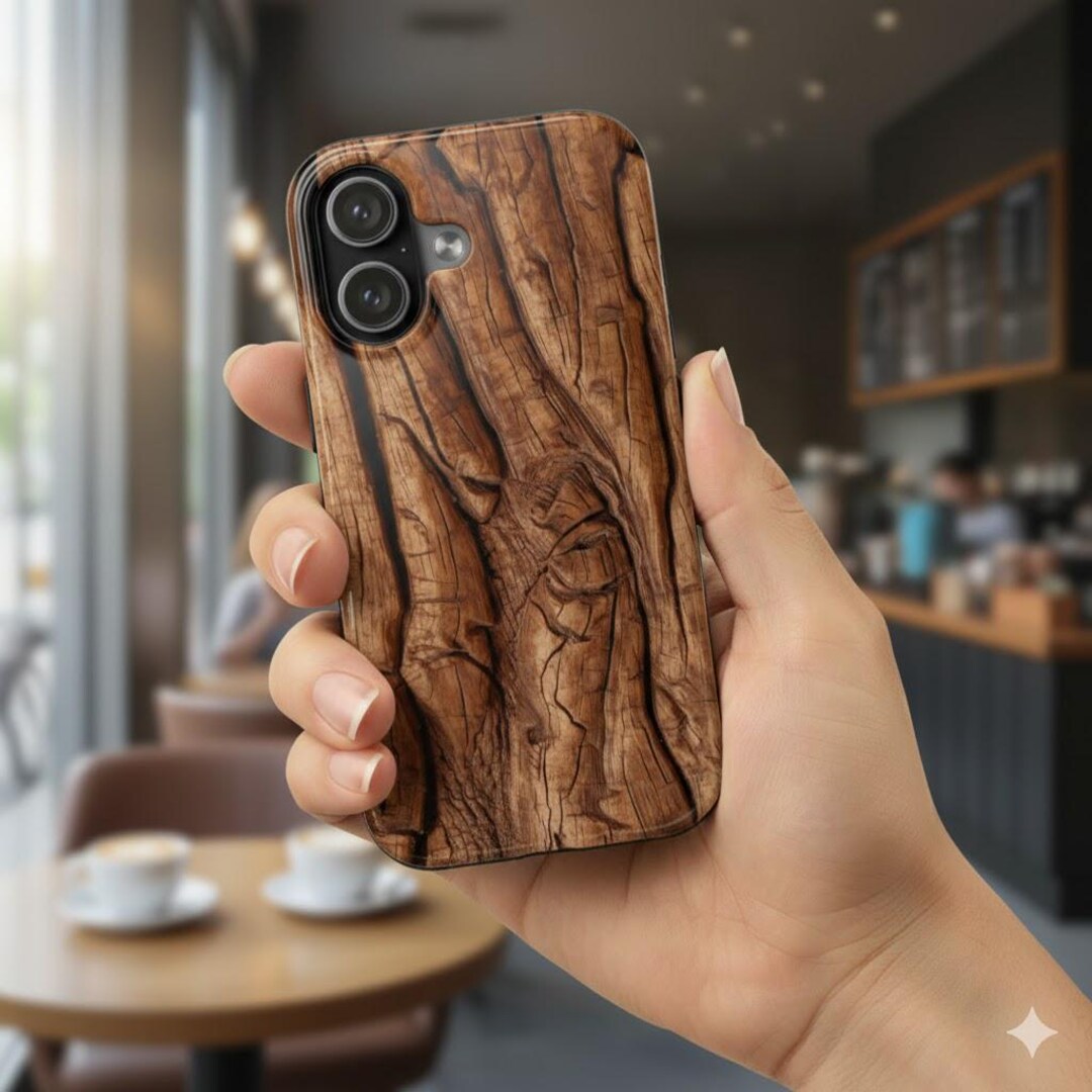 Tree Trunk Wood Grain Bark Texture Style Phone Case | Tough Phone Cases ...