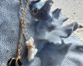 Ketting haaientand koraal