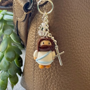 Handmade Tiny Jesus Charm