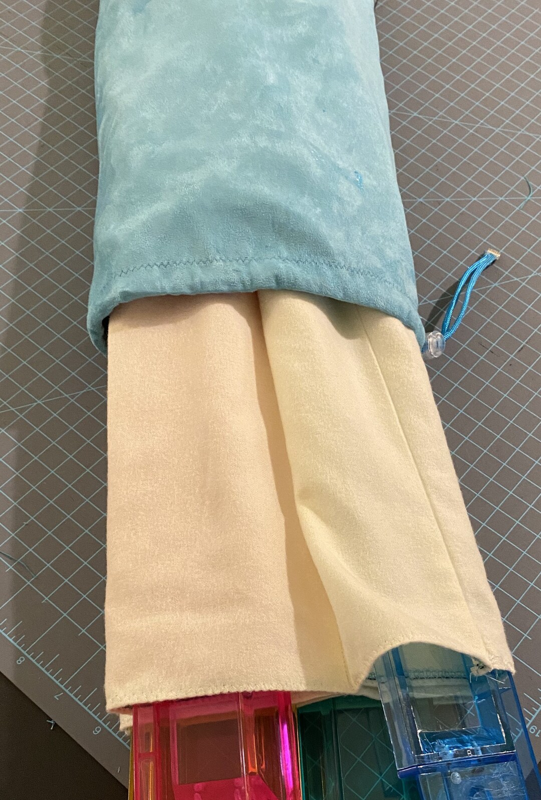 Custom Made Mahjongg Rack Holder With a 21 Inch Long ,4 Pocket Flannel ...