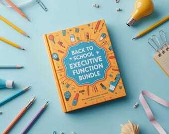 Executive Function Skills Bundle for Kids | Printable PDF Activities for Focus, Planning & Task Initiation