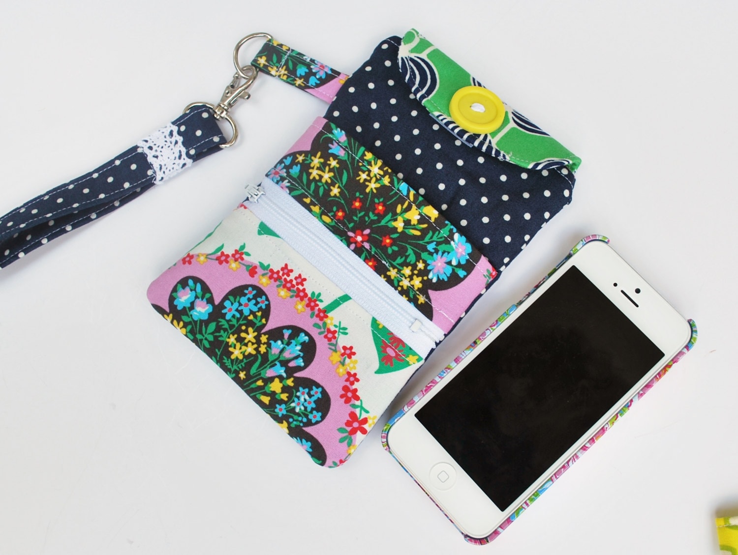 Pdf Cell Phone Wristlet Sewing Pattern INSTANT DOWNLOAD - Etsy