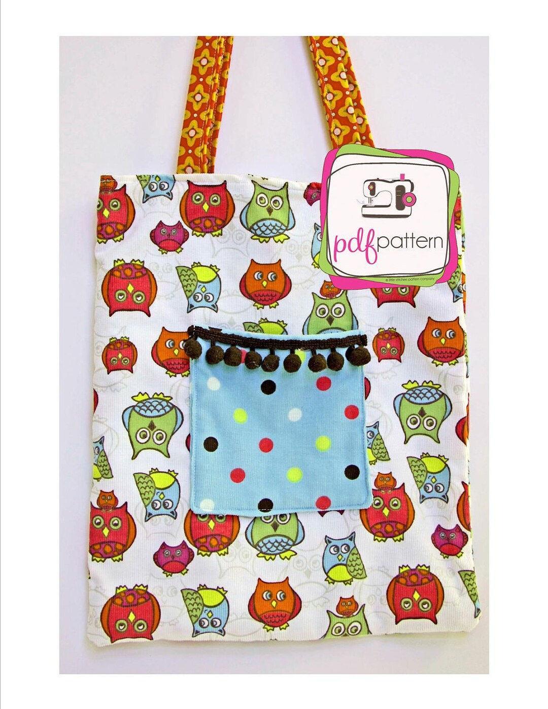 Pdf Lined Tote Bag Sewing Pattern - INSTANT DOWNLOAD!!! - Etsy