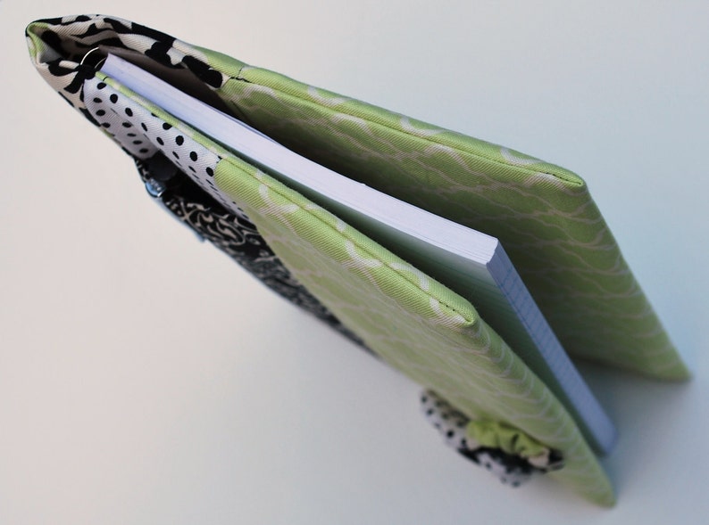 Pdf Spiral Fabric Notebook Cover Sewing Pattern 2 Sizes INSTANT