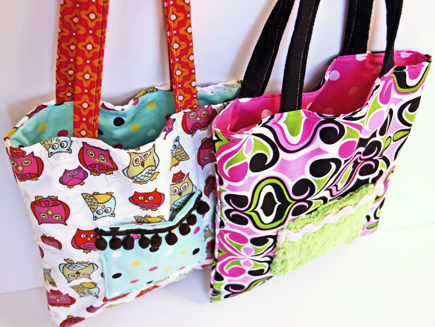 Pdf Lined Tote Bag Sewing Pattern - INSTANT DOWNLOAD!!! - Etsy
