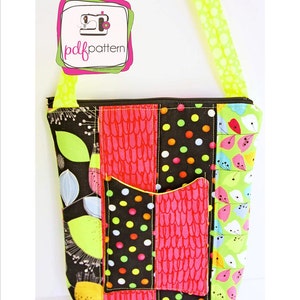 pdf Hipster Bag Purse sewing pattern - INSTANT DOWNLOAD!!!
