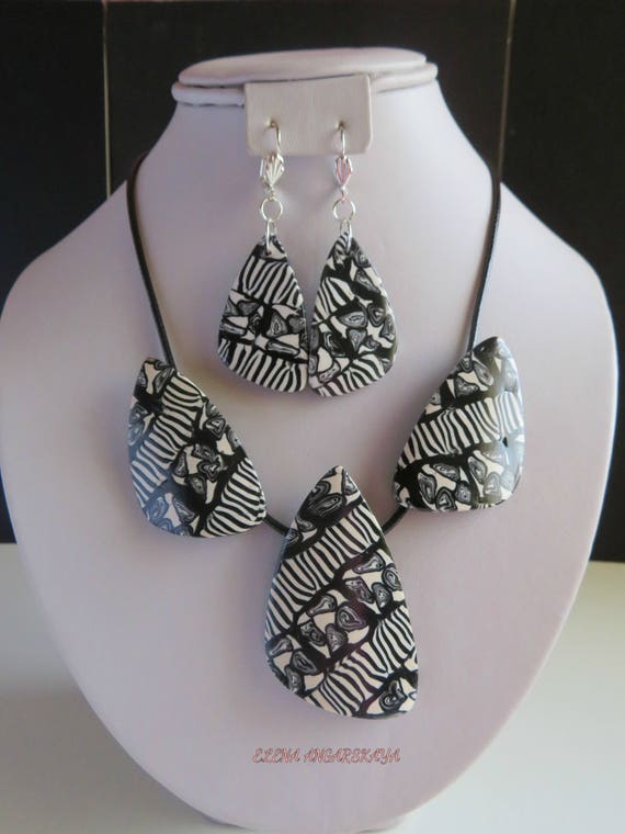 Specialty Polymer Clay Jewelry Set