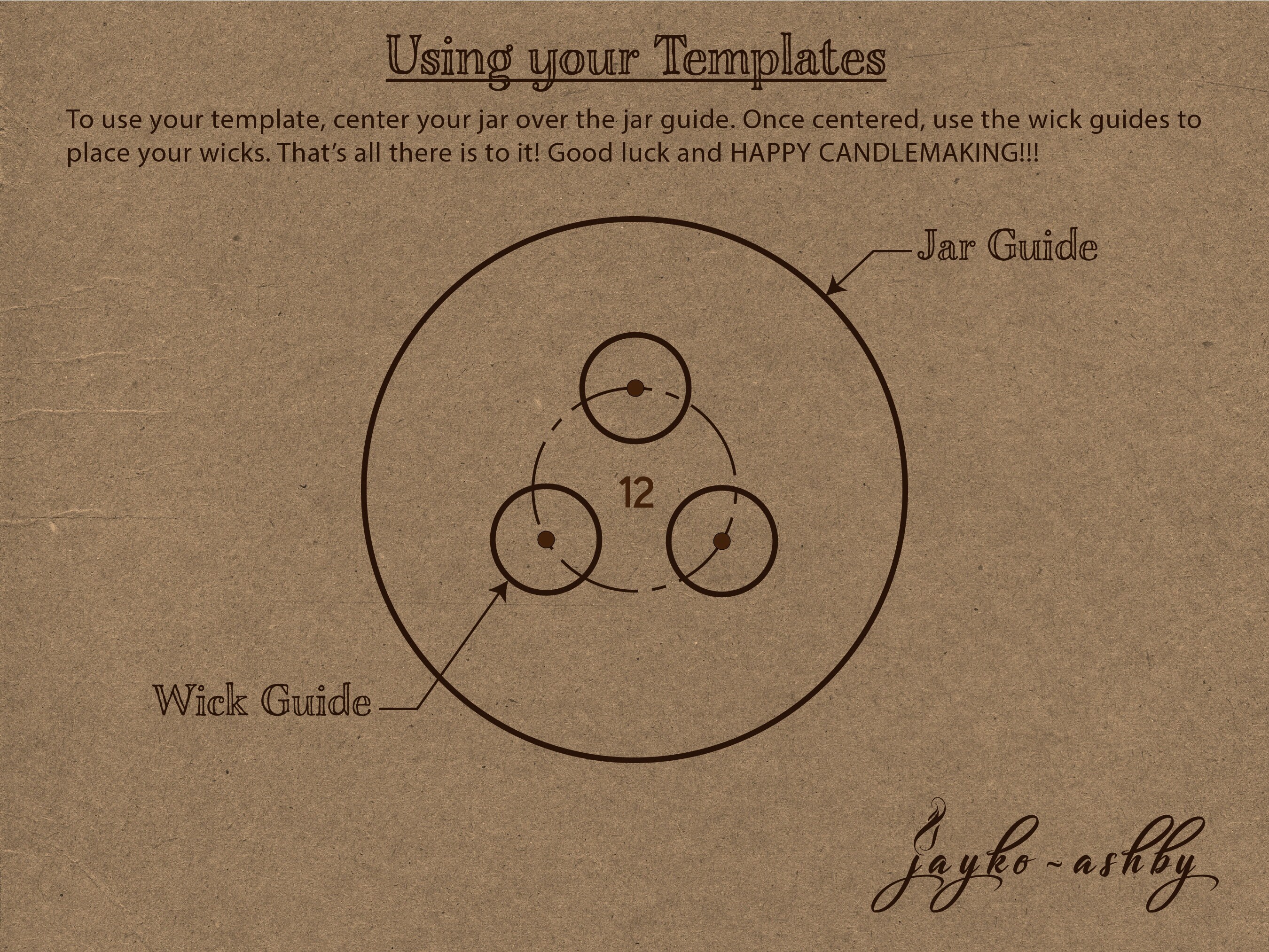 7-round-3-wick-candle-wick-centering-template-etsy-nederland