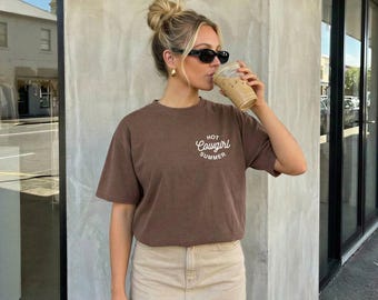 Hot Cowgirl Summer Shirt | Western Graphic Tee | Country Concert Tee | Rodeo Shirt | Cowgirl Summer Tee | Trendy Western Apparel