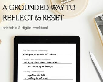 PDF werkmap voor zachte reset | Burn-outherstel en emotionele regulatie voor overweldigde volwassenen