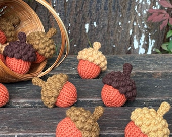 Acorn Crochet Pattern: Cappy The Acorn Amigurumi Toy (PDF Download)