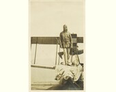 Historic Aviation Photo Giovanni Ruggiero Seaplane Signed 1925 Italian Aviator Later WWII N. Africa Biplane Bomber Pilot for Italy vs. RAF