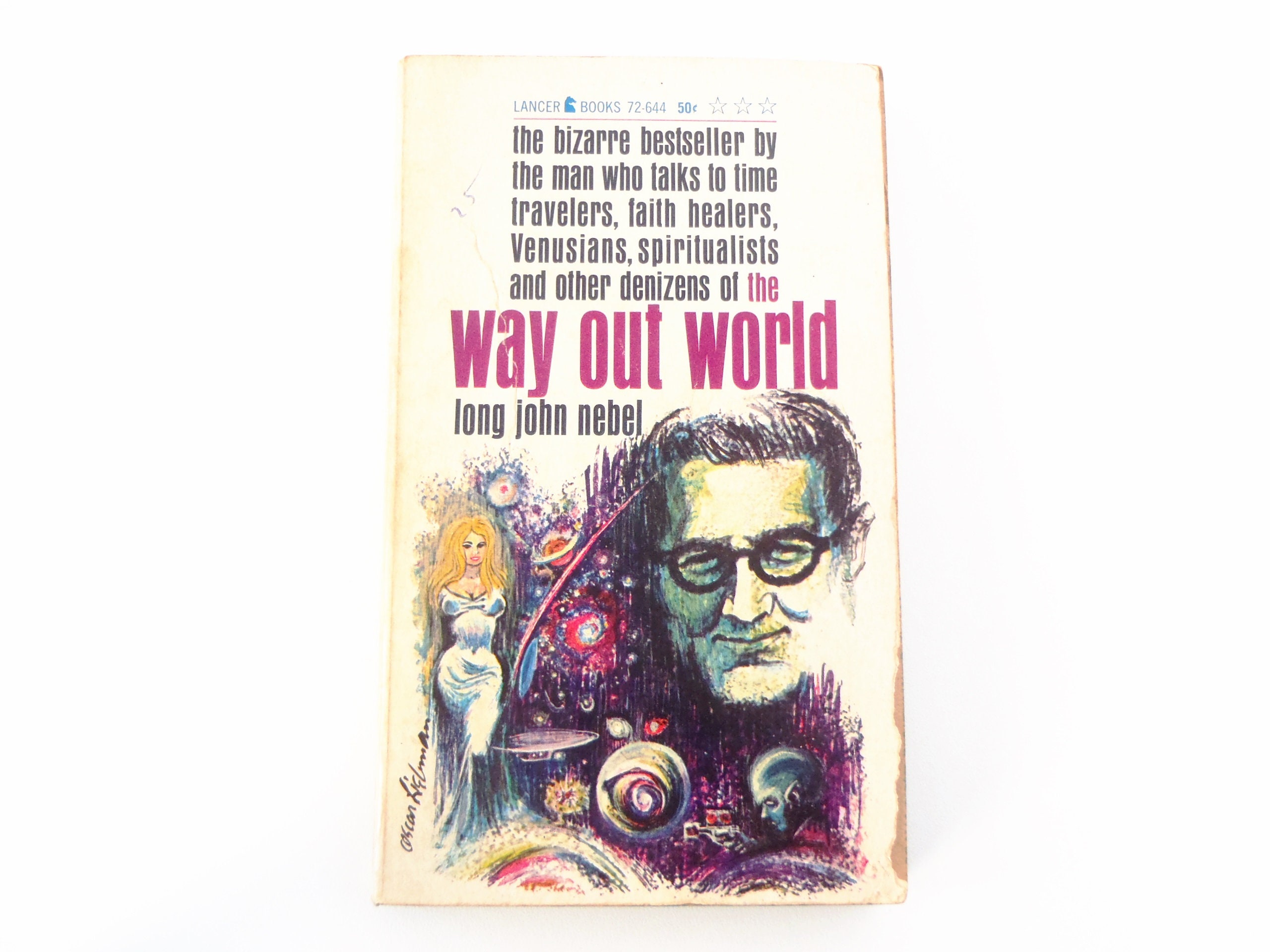 WAY OUT WORLD by Long John Nebel—1950s-70s Trail Blazing