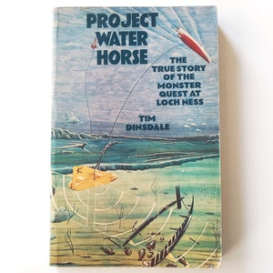 Rare Book 1960s Book Old Book Loch Ness Monster Book by Tim
