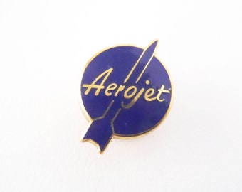 AEROJET Lapel Pin From Jack Parsons’ Company—“Strange Angel” Rocket Genius/Crowley Occultist, a 1942 Founder/VP Aerojet Engineering Corp.