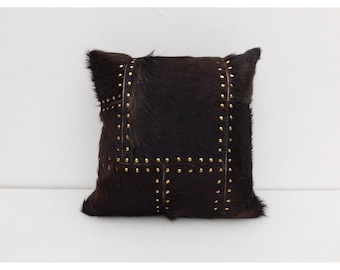 上質な牛革を使用した快適なレザークッションカバー - Etsy 日本