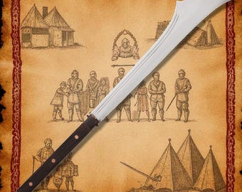 Maciejowski Chopper: réplica de espada coleccionable histórica de inspiración medieval
