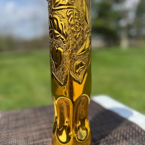 Winchester Brass Interwar 1933 Artillery Shell Trench Art Poland Starachowice 75MM